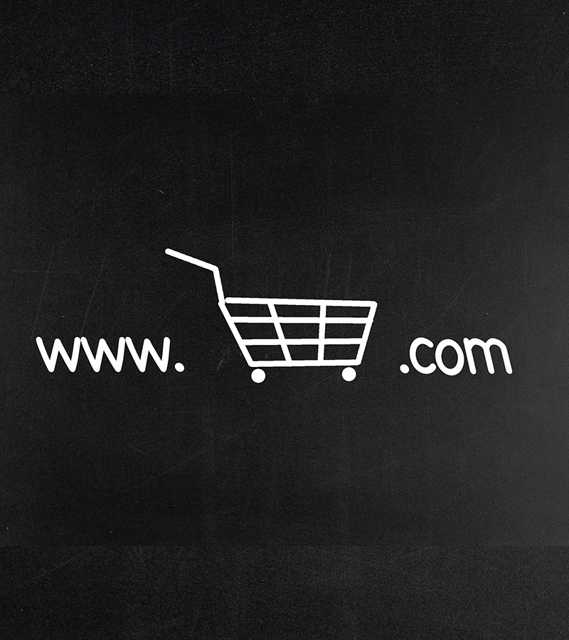 link e-commerce con carrello