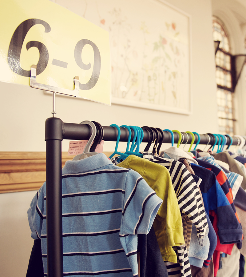 vestiti per bambini di seconda mano